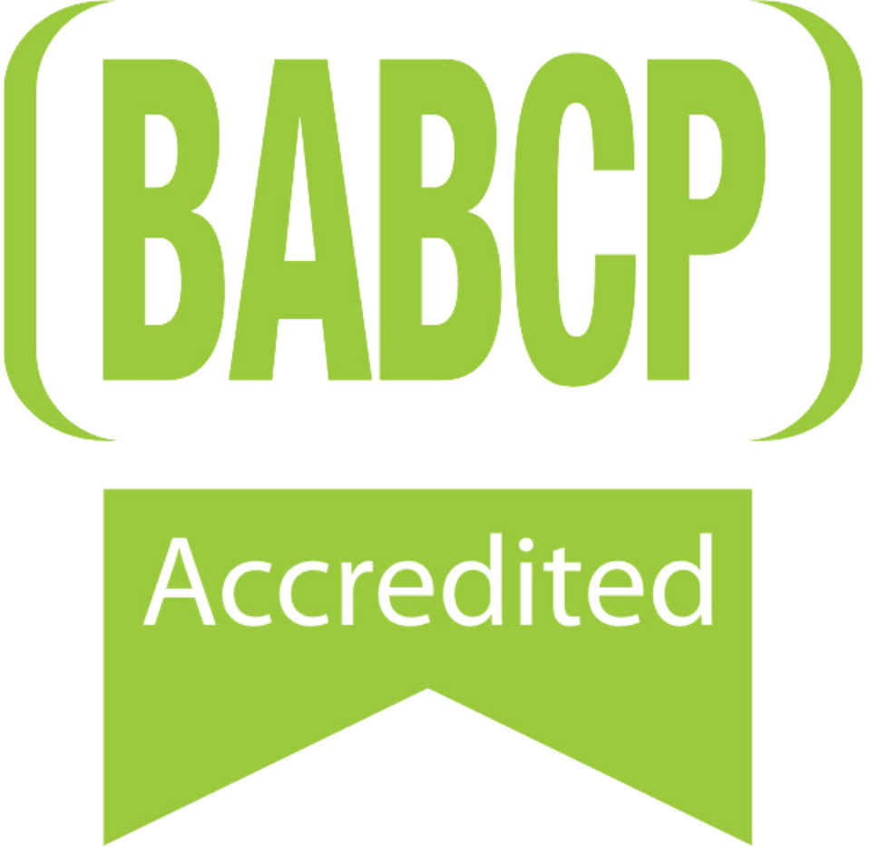 Babcp accredited logo
